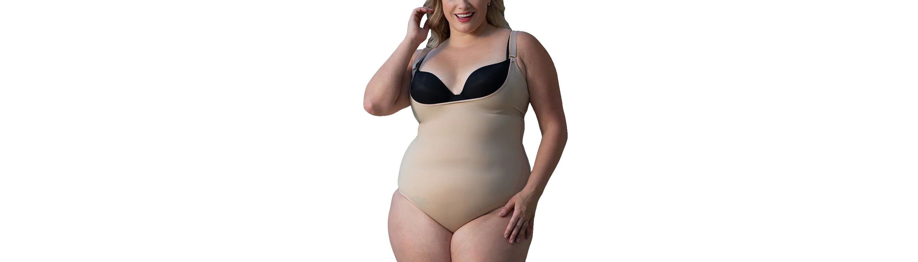 Underbust Bra Straps Bodysuit