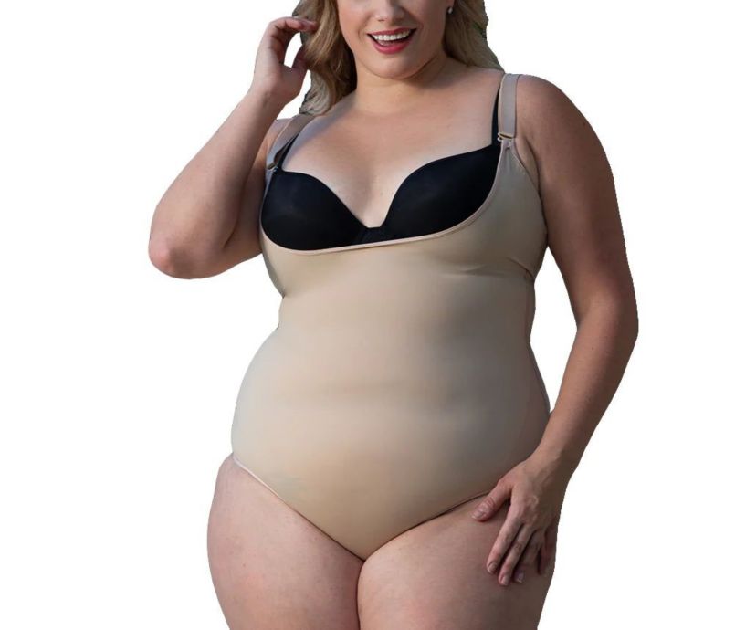 Underbust Bra Straps Bodysuit
