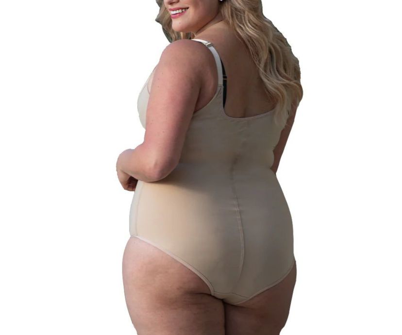 Underbust Bra Straps Bodysuit