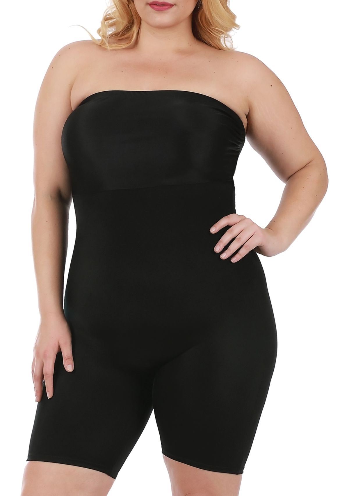 Plus Size Bandeau slimming Bodyshorts