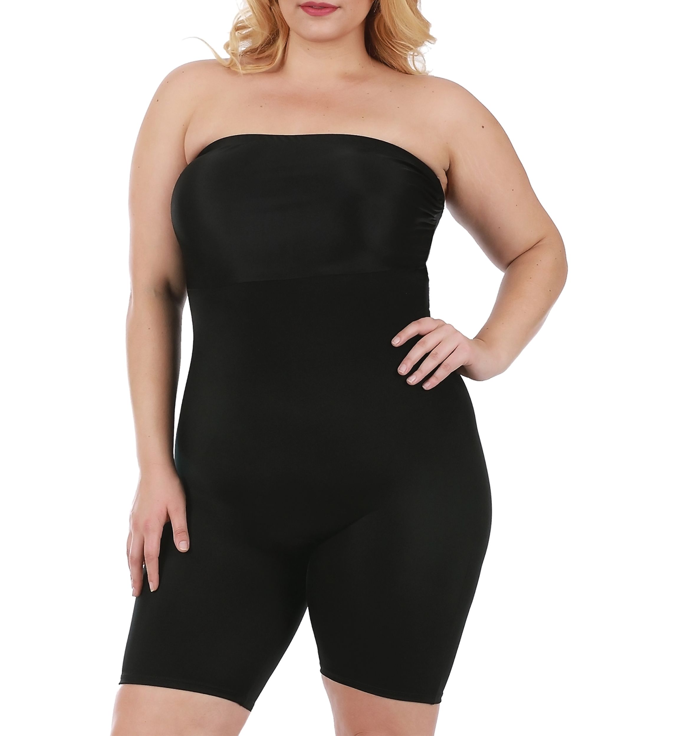 Plus Size Bandeau slimming Bodyshorts
