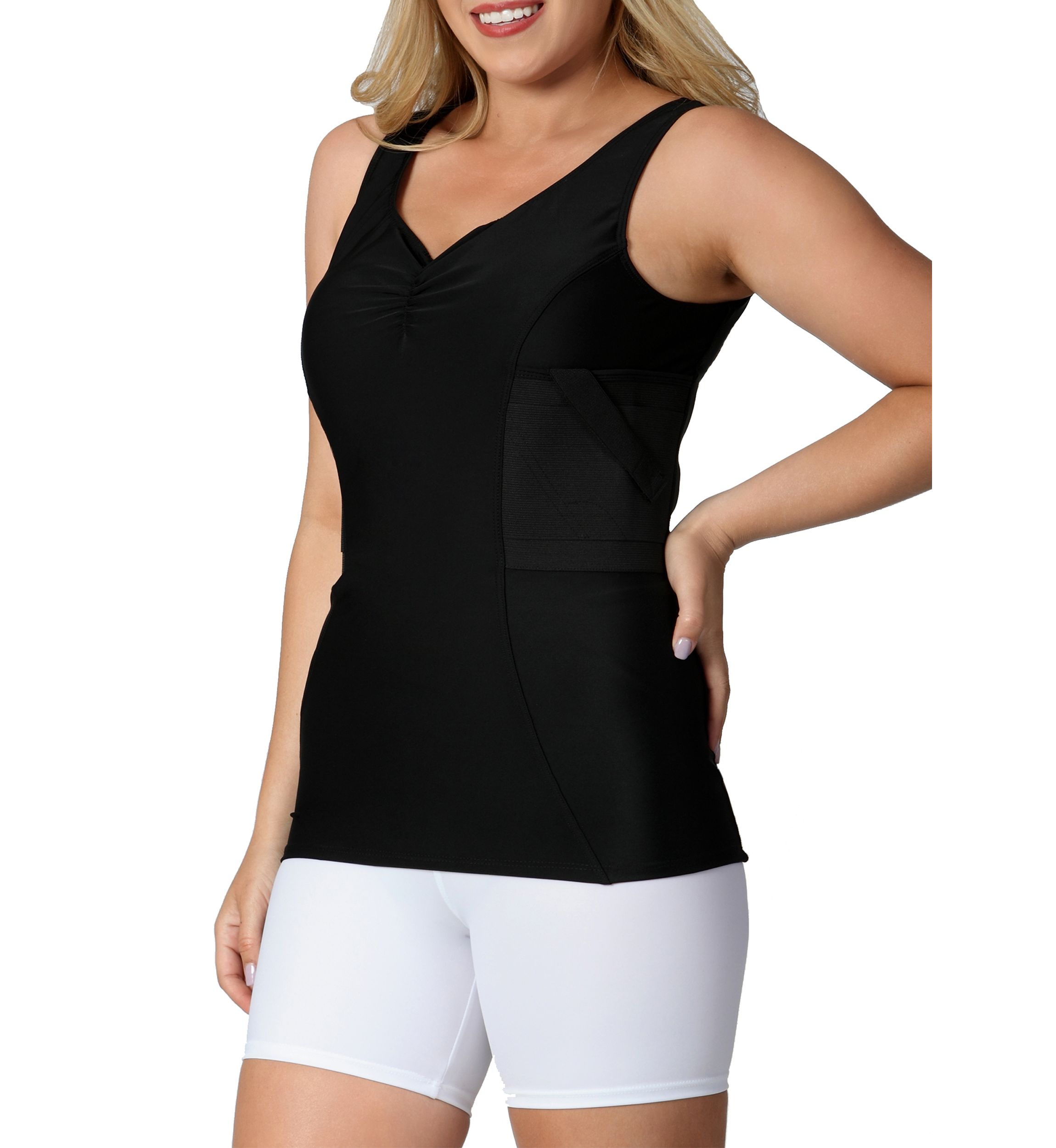 Hook-and-Eye Front Bra