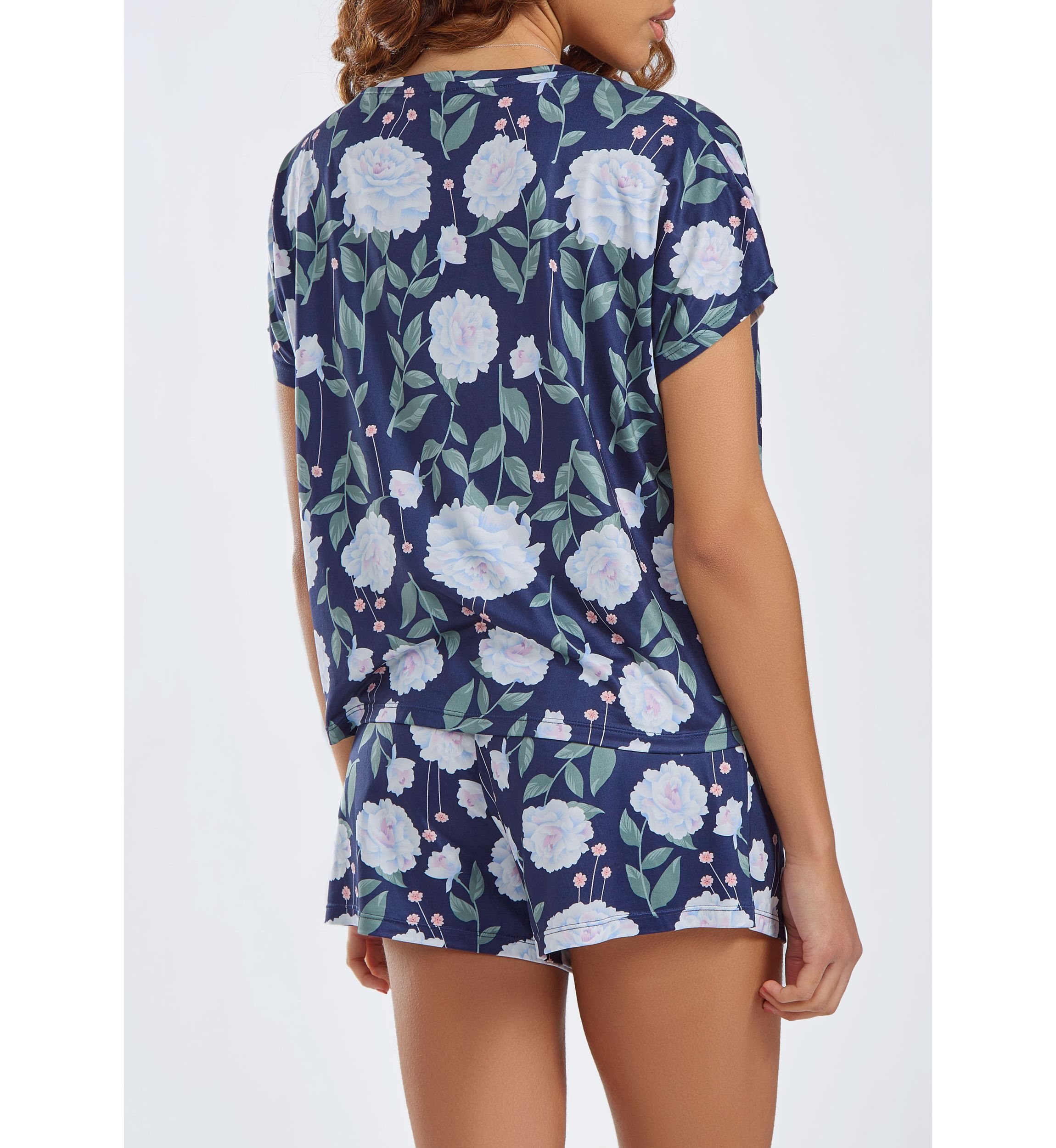 Womans Ultra Soft Top and Shorts Pajama Set