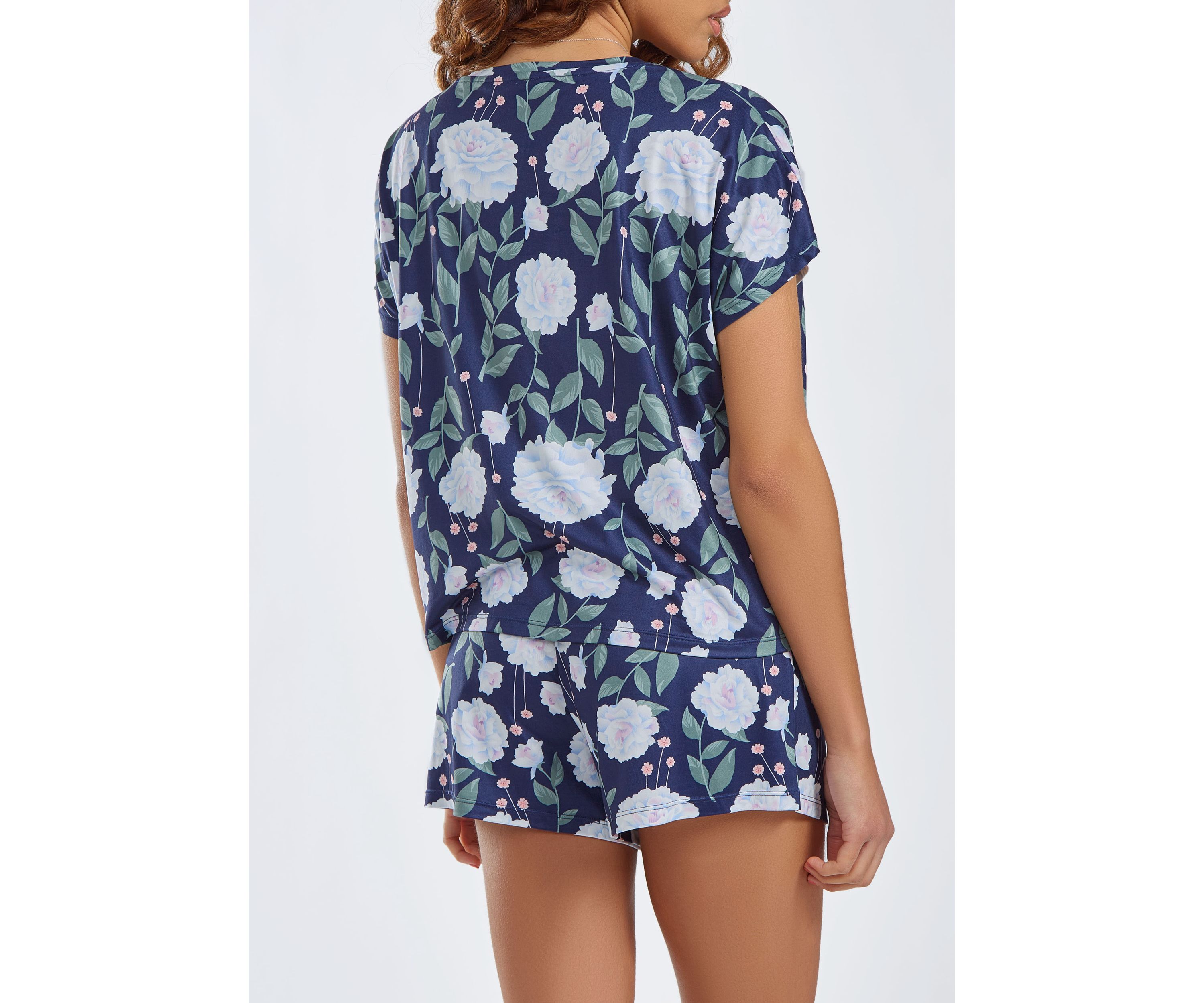 Womans Ultra Soft Top and Shorts Pajama Set