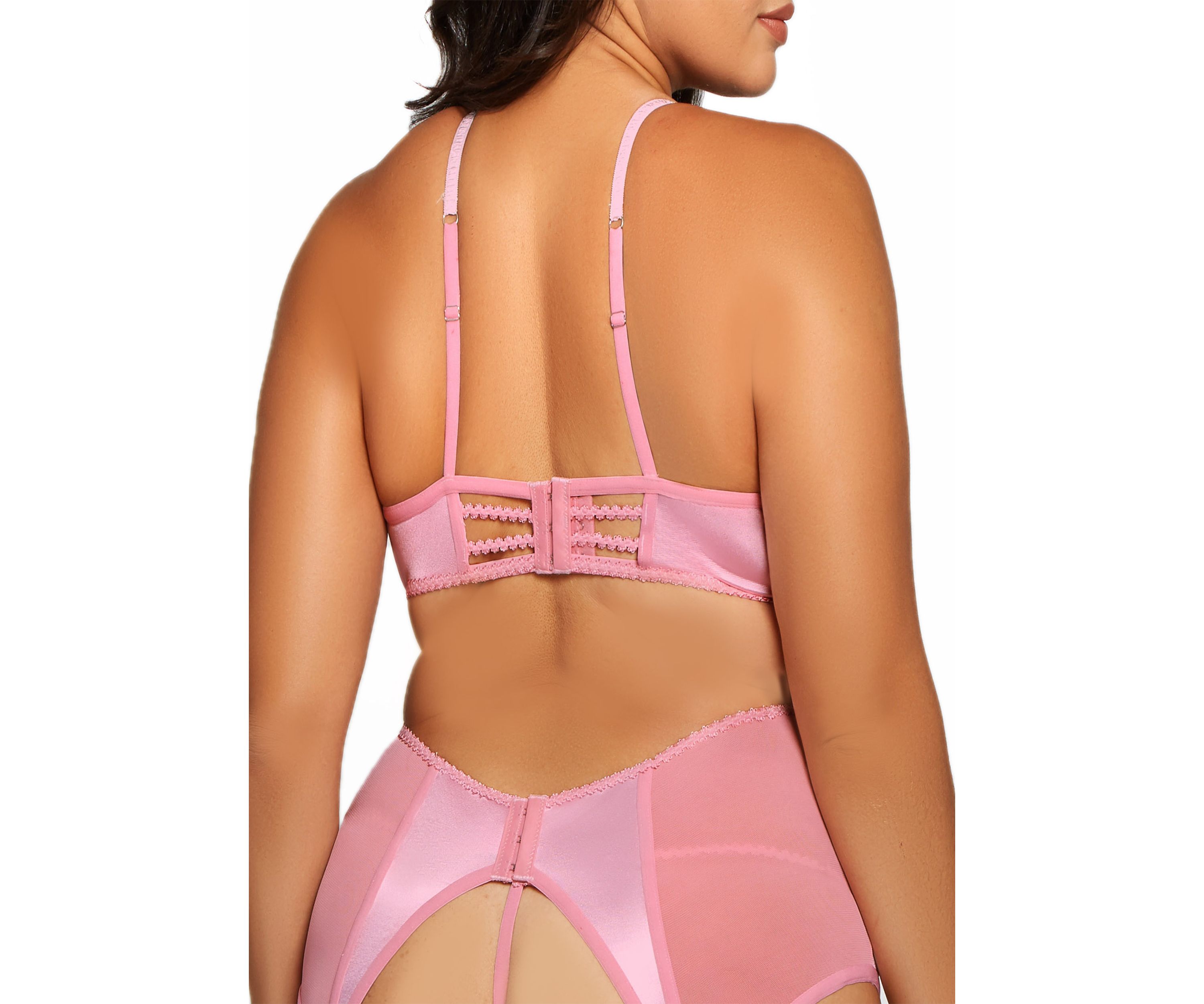 Plus Size Rosie 3-Piece Bra Panty and Garter Set