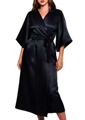big and tall satin robe