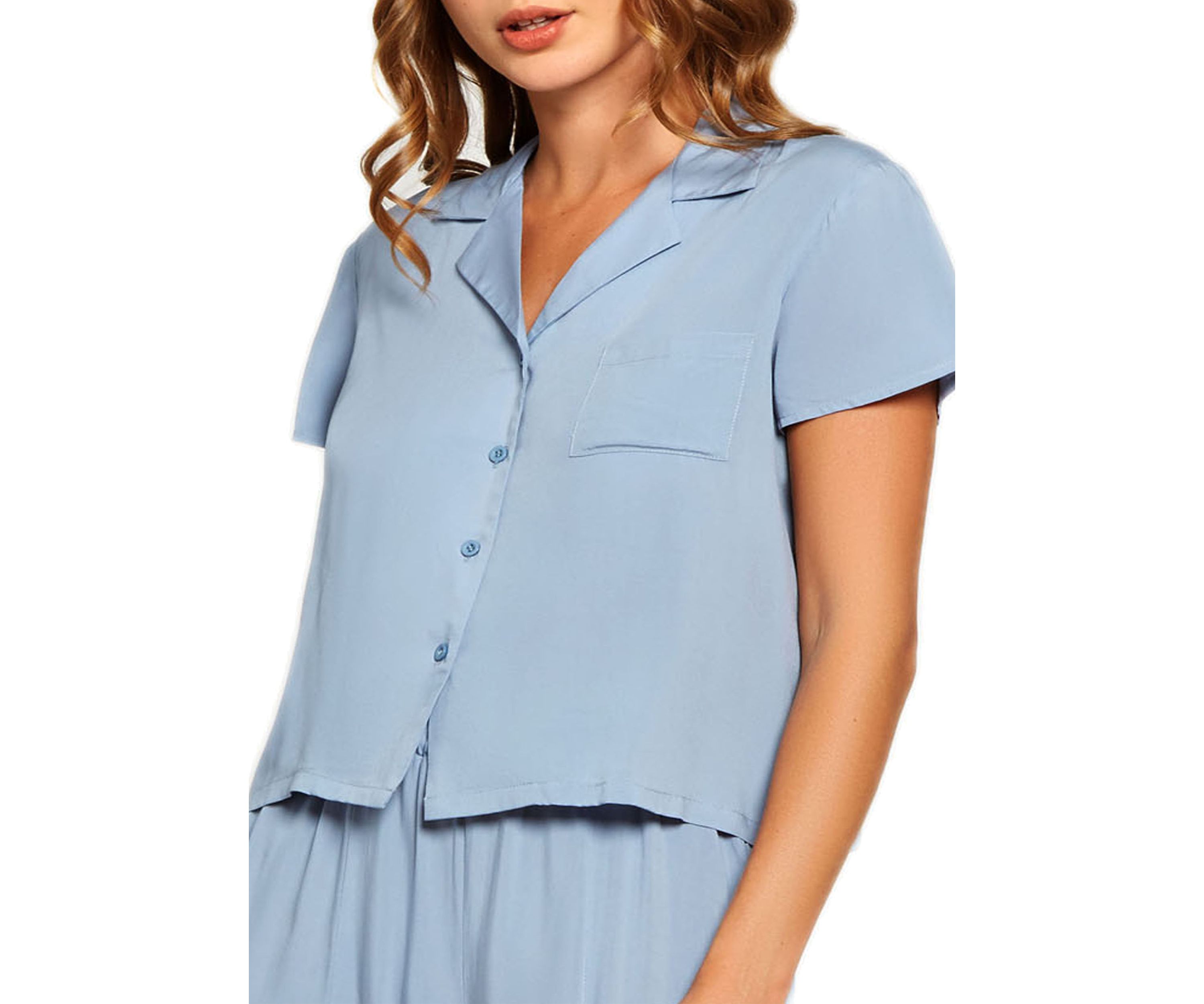 Trina Soft Washed Rayon Short Sleeve Shirt