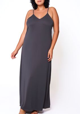 June Plus Modal Lounge Dress