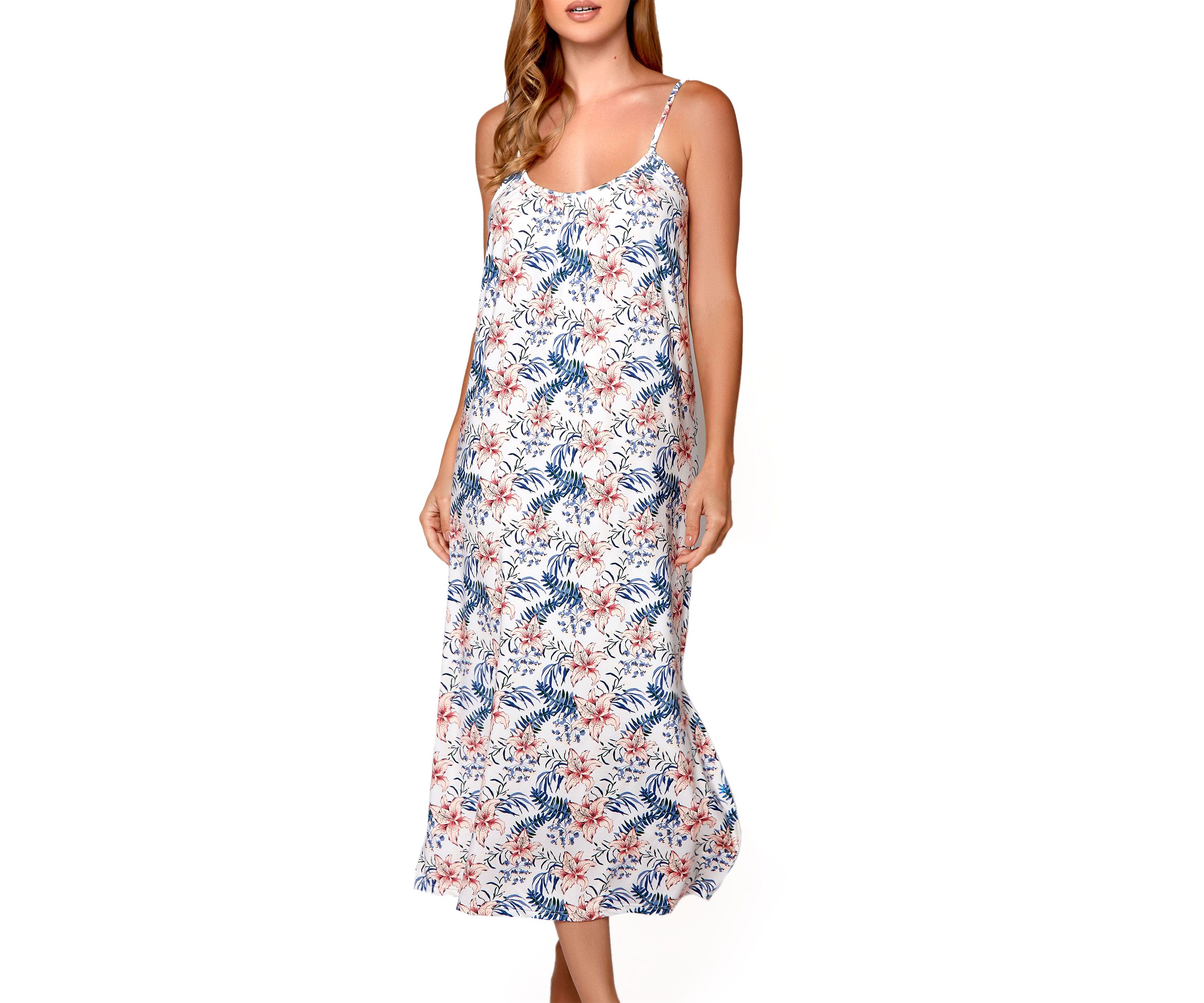 Harlow Recycled Ultra Soft  Floral Lounge Dress