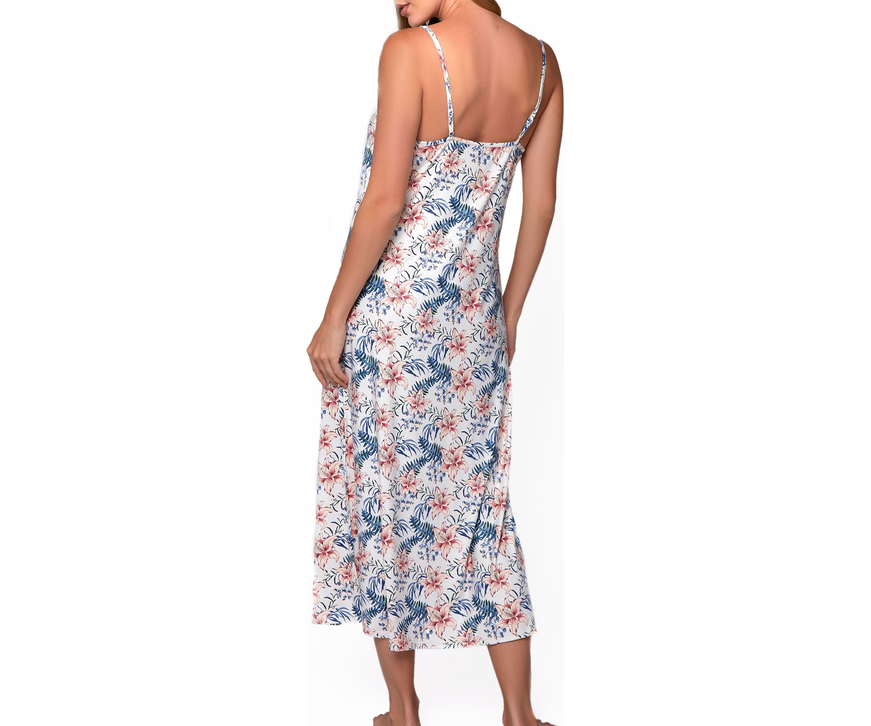 Harlow Recycled Ultra Soft  Floral Lounge Dress