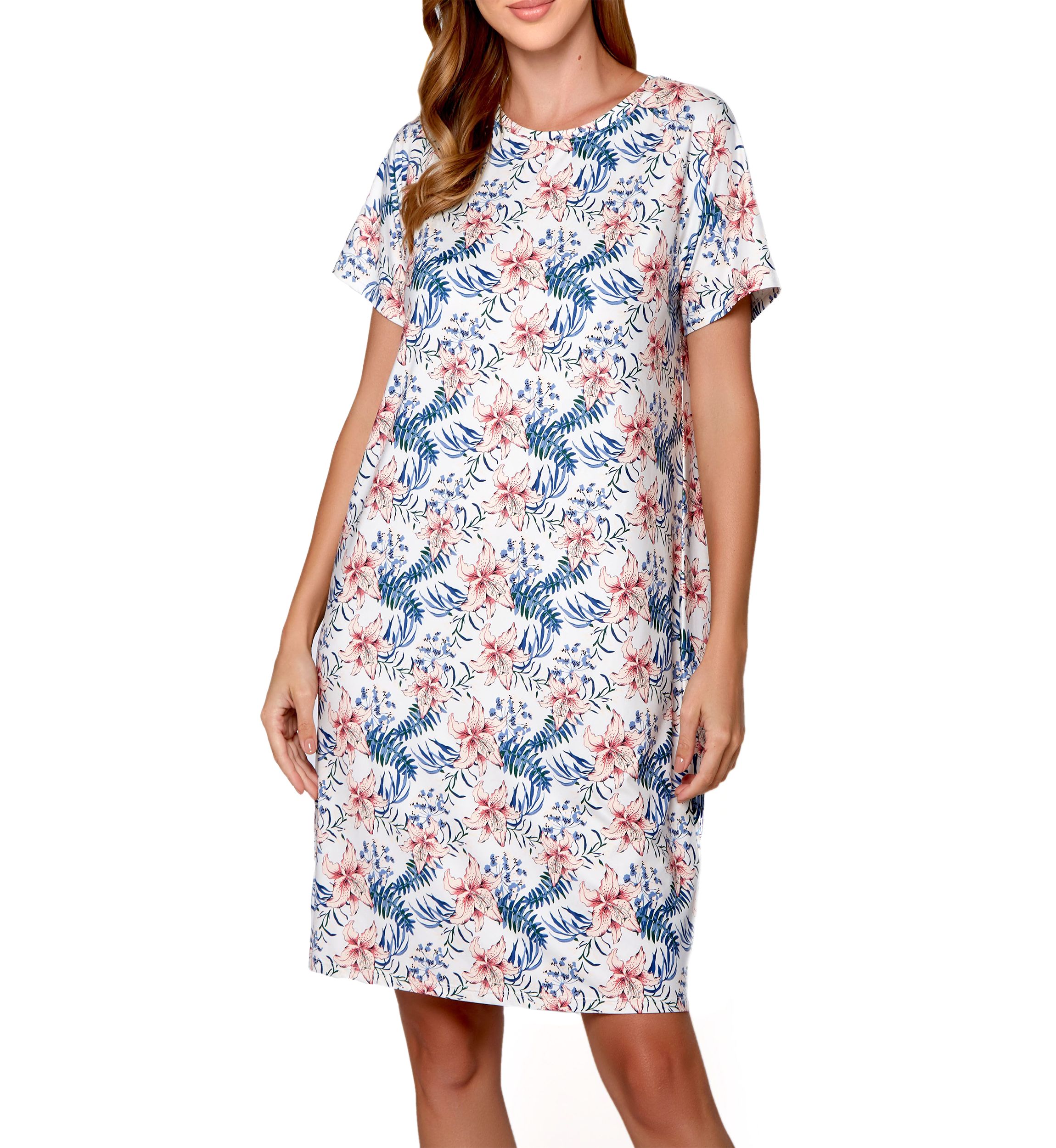 iCollection Womens Recycled Light Weight Relaxed Short and Cami Set, Very Stretchy!