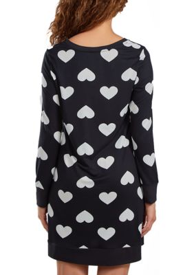 Kindred Heart Modal Sleep Top/Dress with Button Down Top Comfy Cozy Style