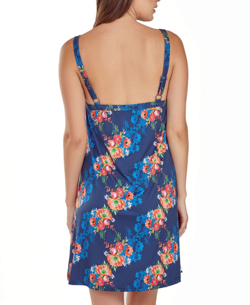 iCollection Womans 1PC Floral Microfiber Night Gown