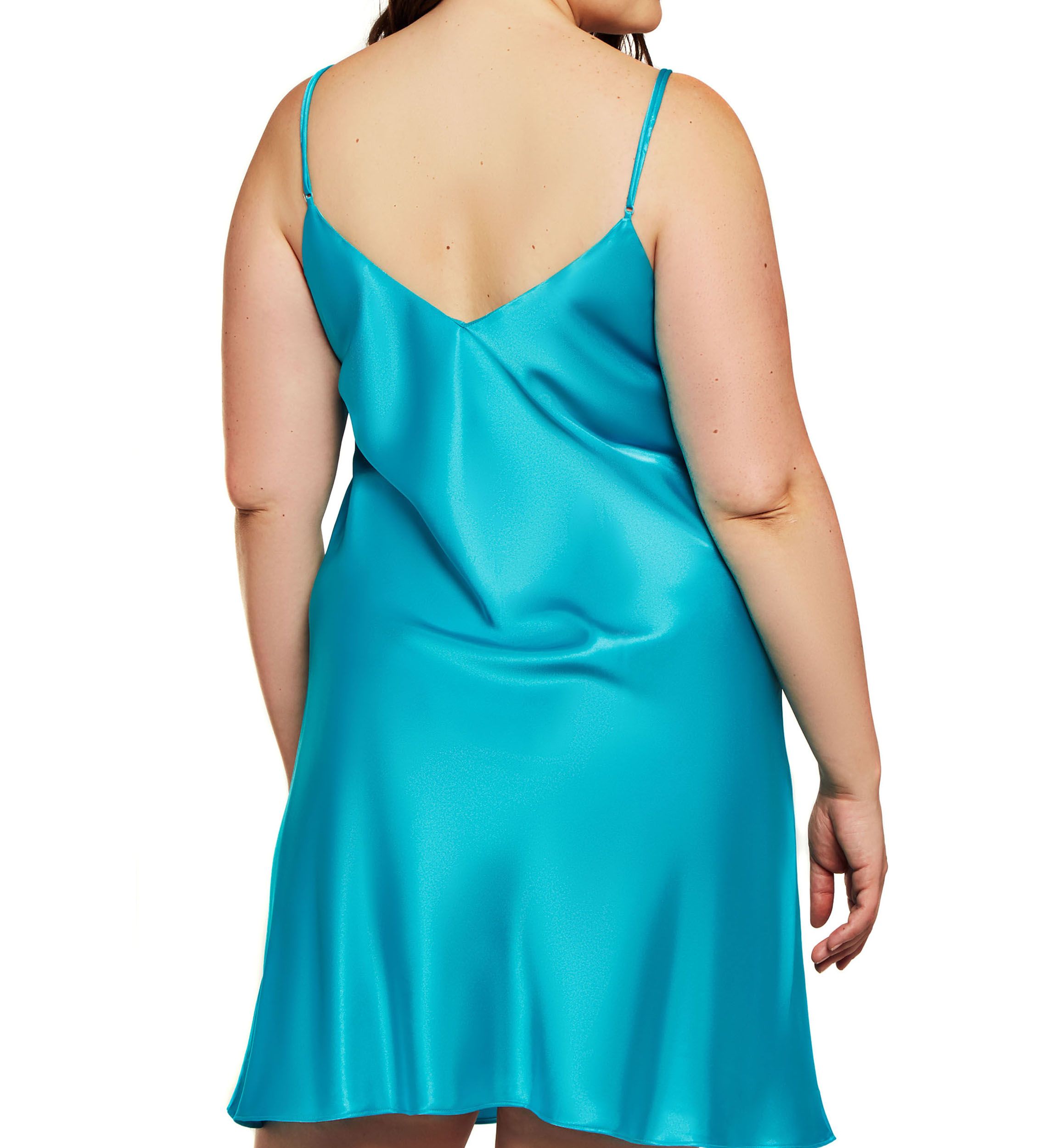 Plus Size Marina Lux Satin Chemise