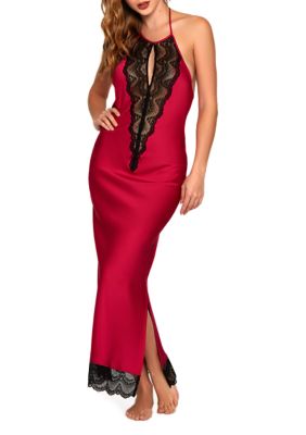 Tess Satin Lace Gown