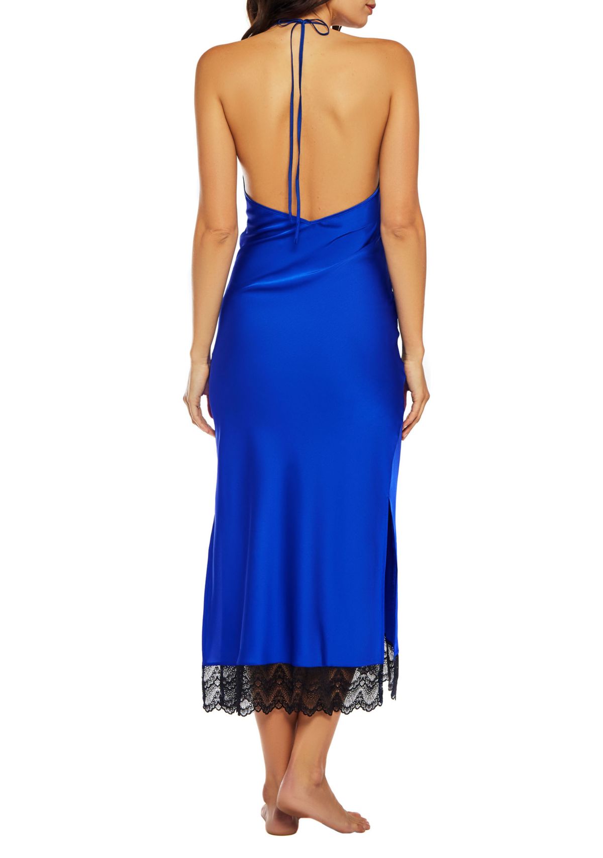 Tess Satin Lace Gown