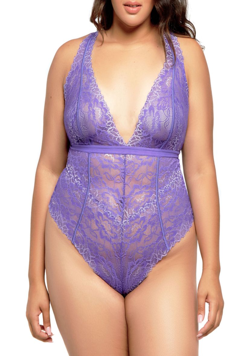 Plus Size Eva Lace Bodysuit