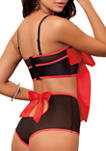 Rochelle 2 Piece Bow Bra and Panty Set