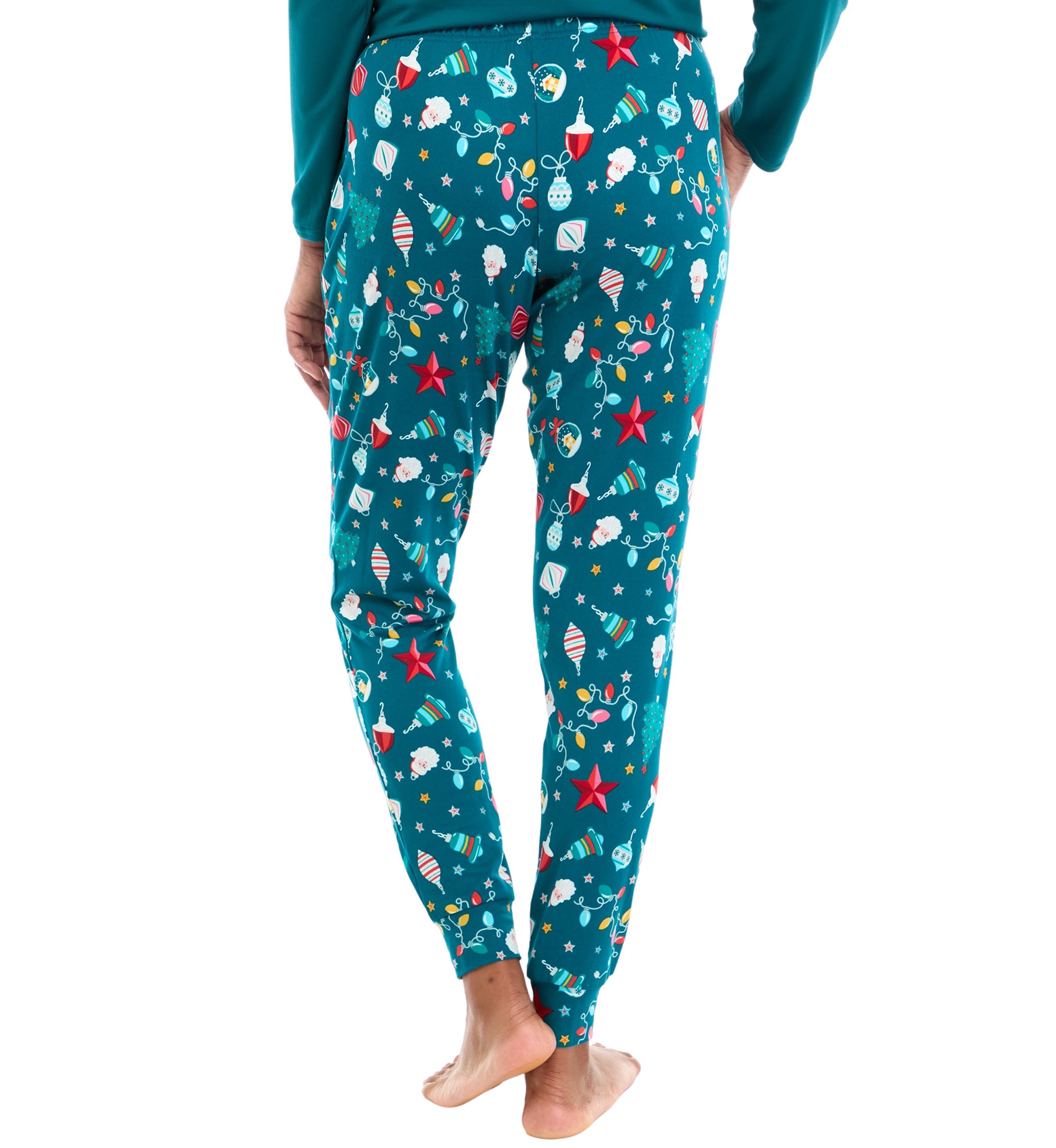 Womens Holiday Lights Joggers