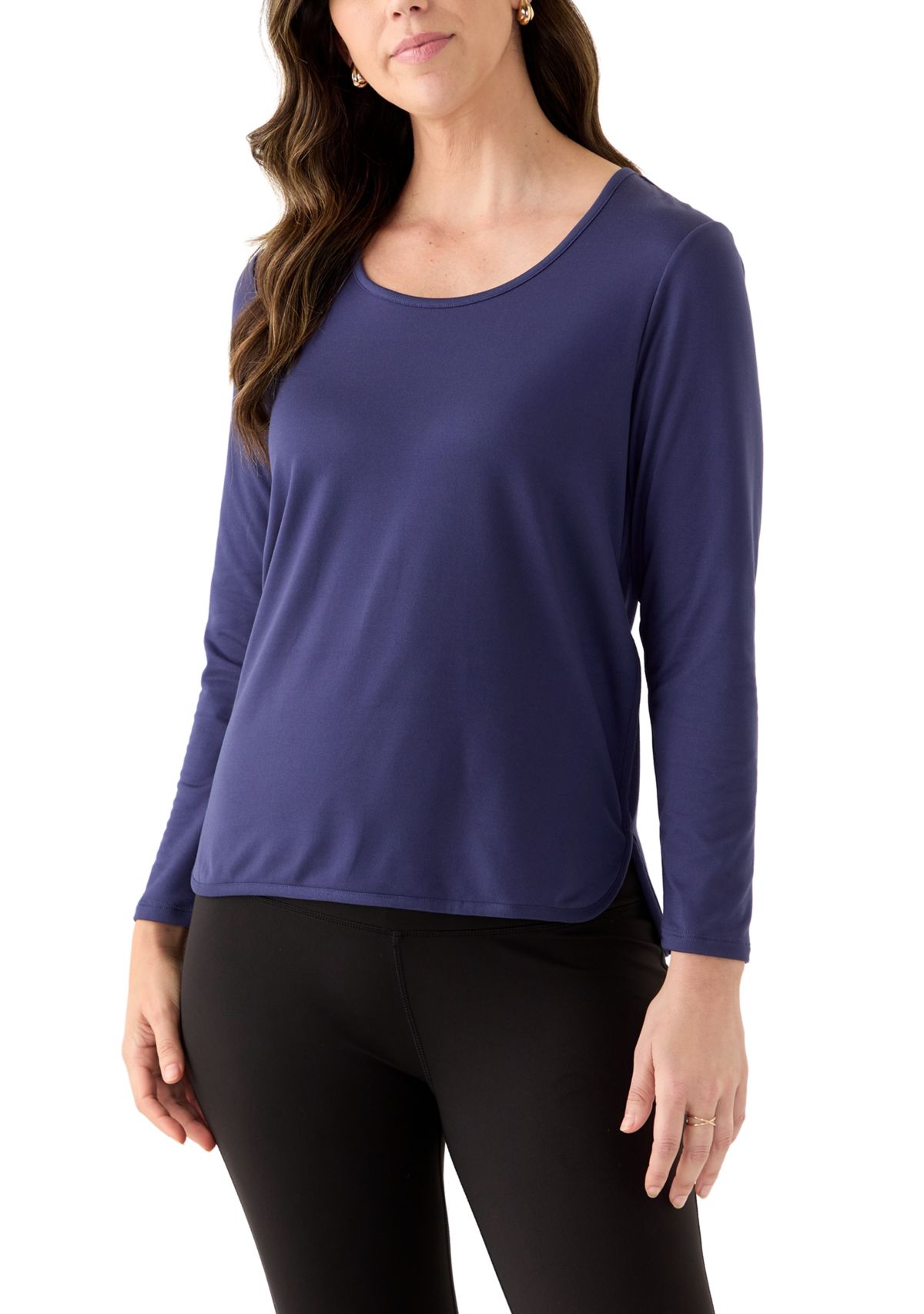 Womens Long Sleeve Pajama Top