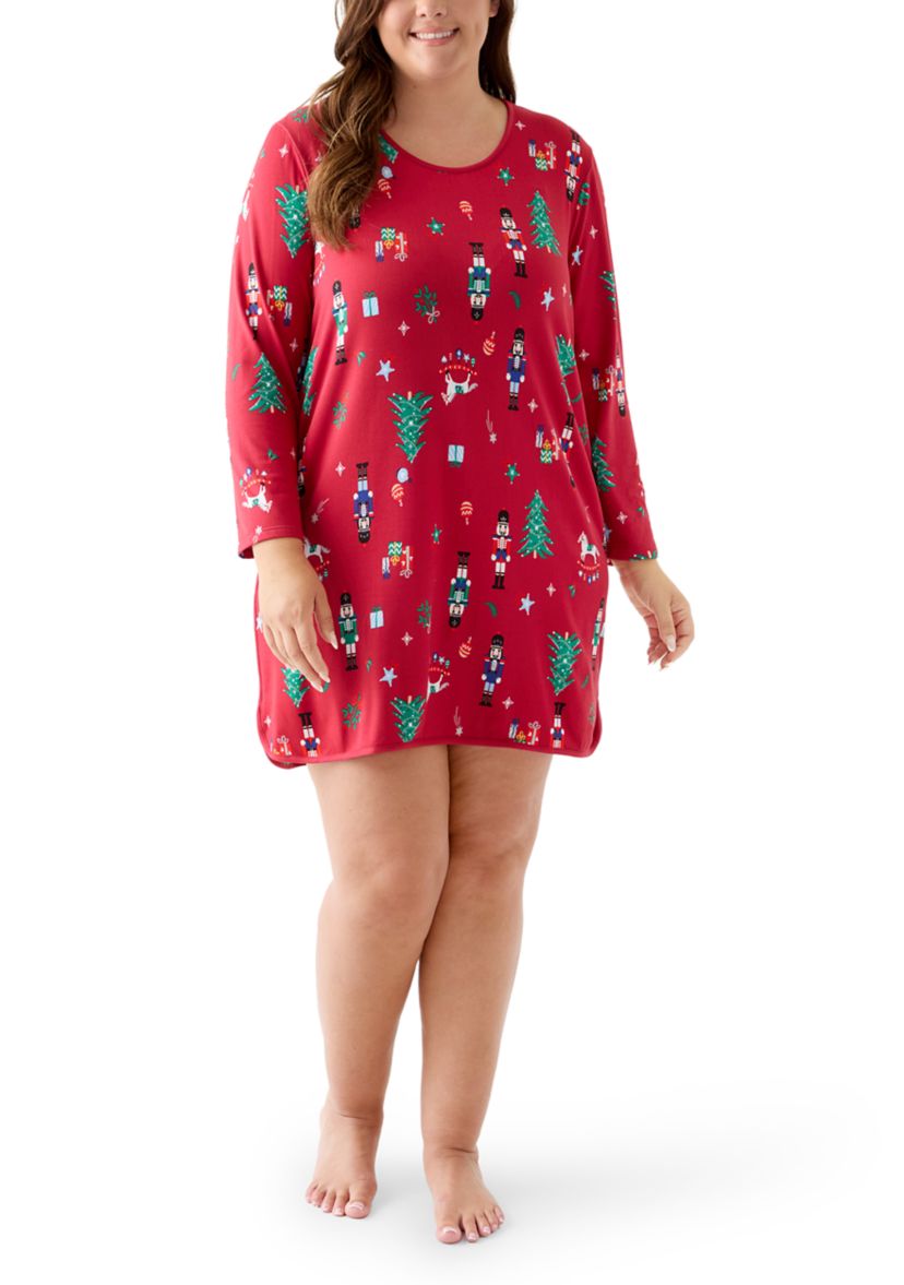 Plus Size Nutcracker Nightgown