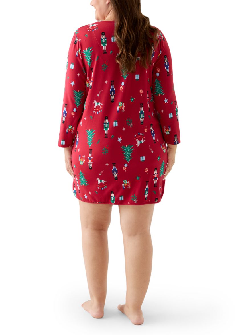 Plus Size Nutcracker Nightgown