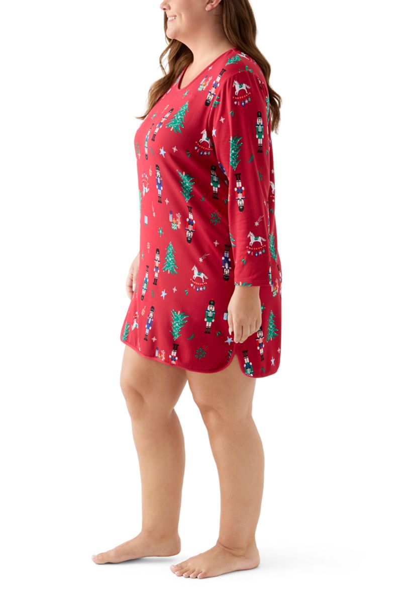 Plus Size Nutcracker Nightgown