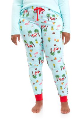 PAJAMARAMA Women s Beach Printed Pajama Pants