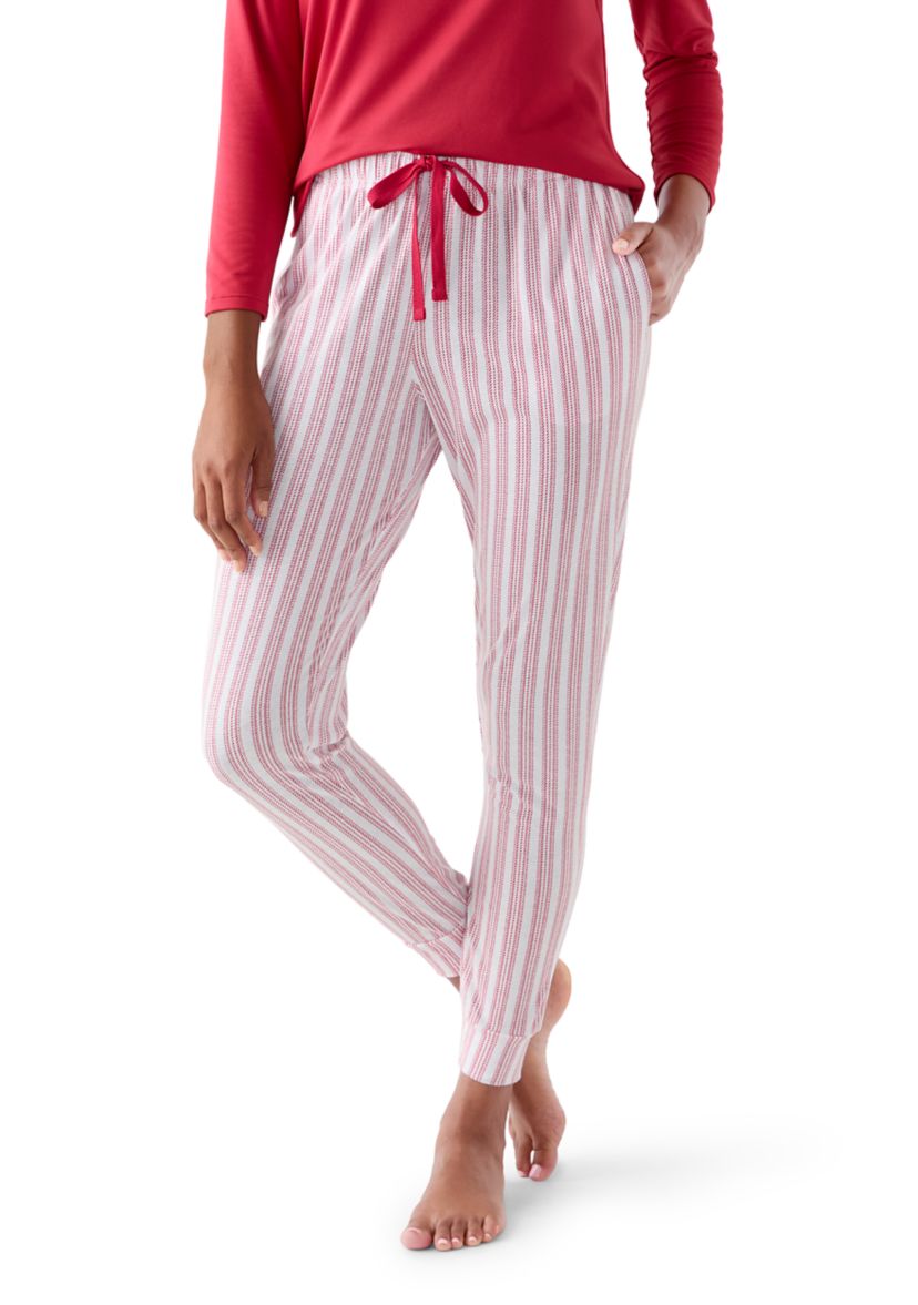 Red Stripe Pajama Pants