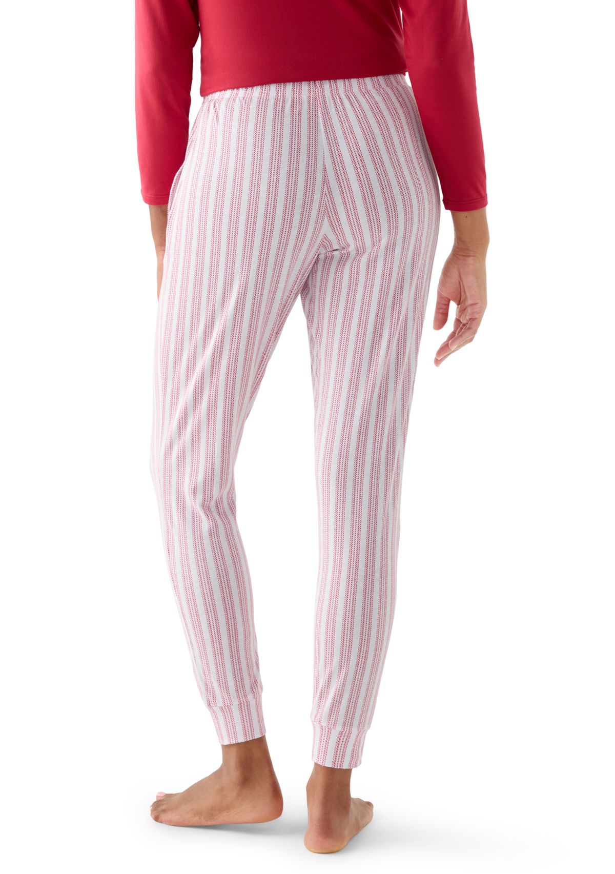 Red Stripe Pajama Pants