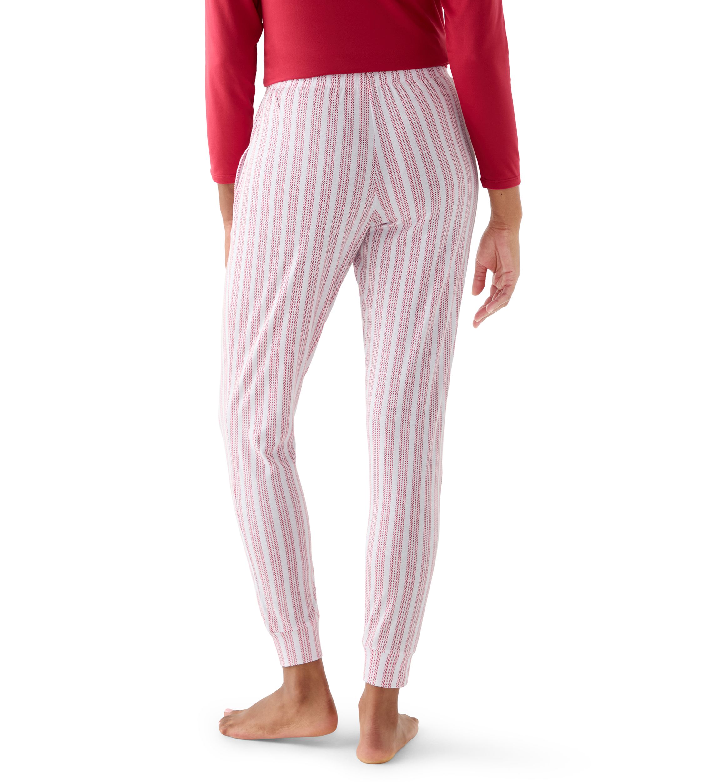 Red Stripe Pajama Pants