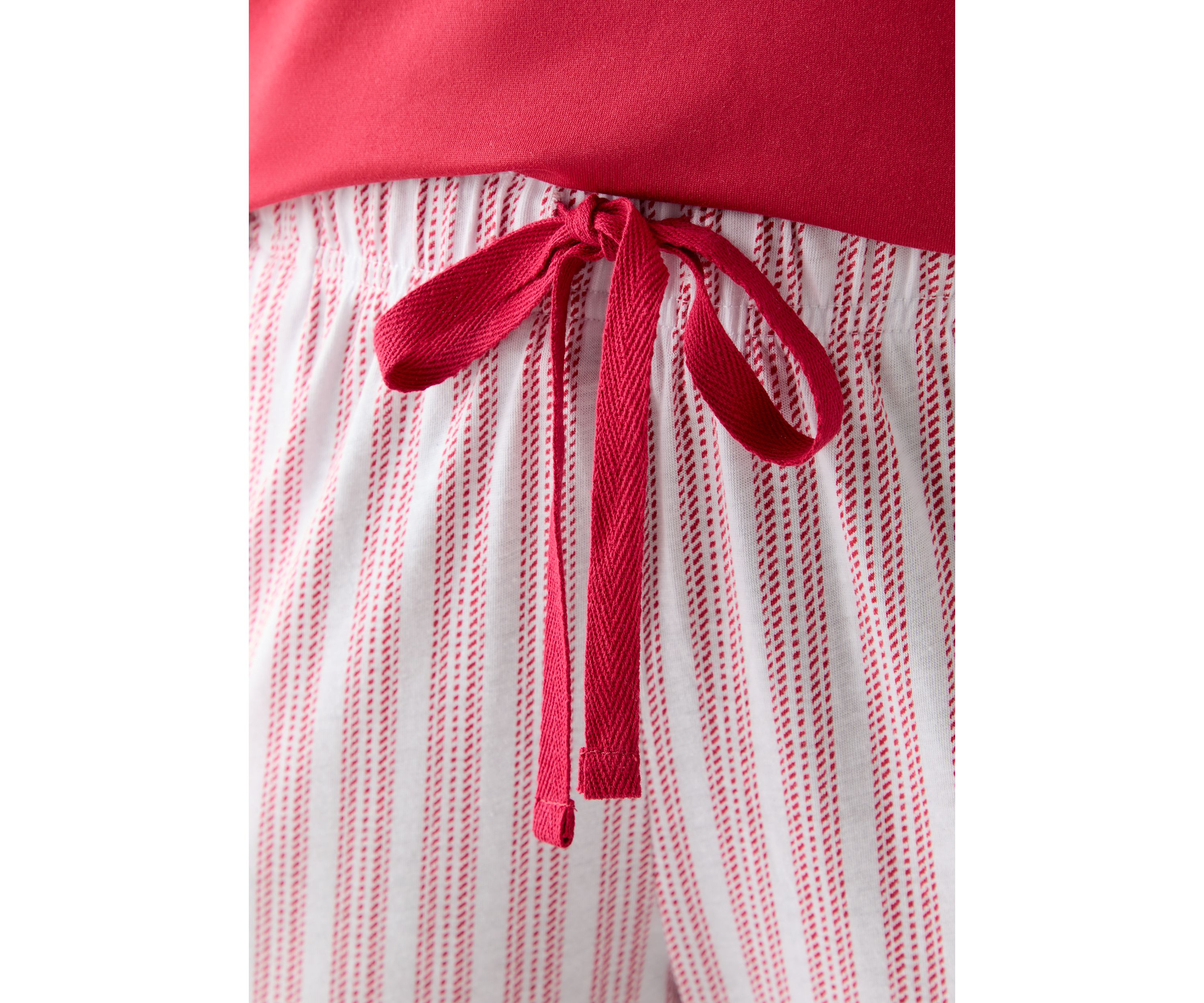 Red Stripe Pajama Pants