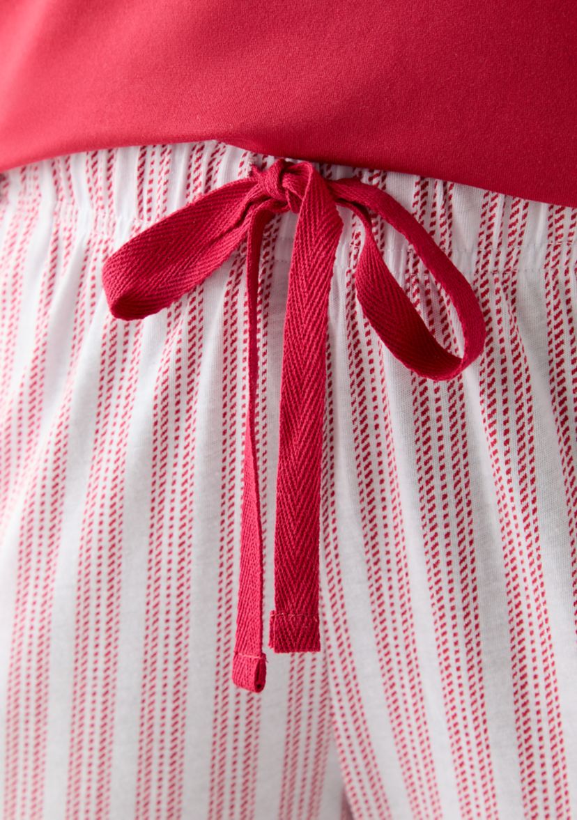 Red Stripe Pajama Pants