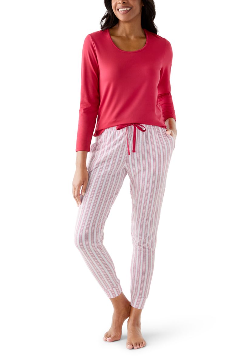 Red Stripe Pajama Pants