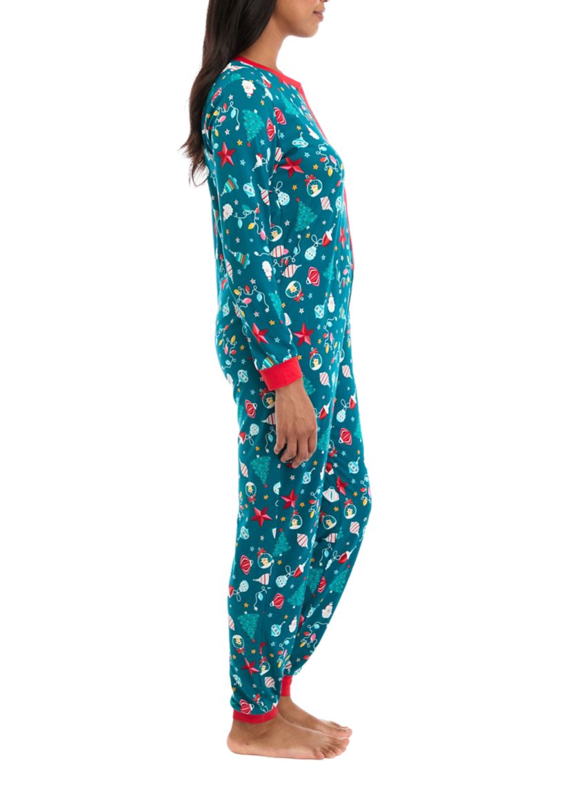Womens Holiday Lights Onesie