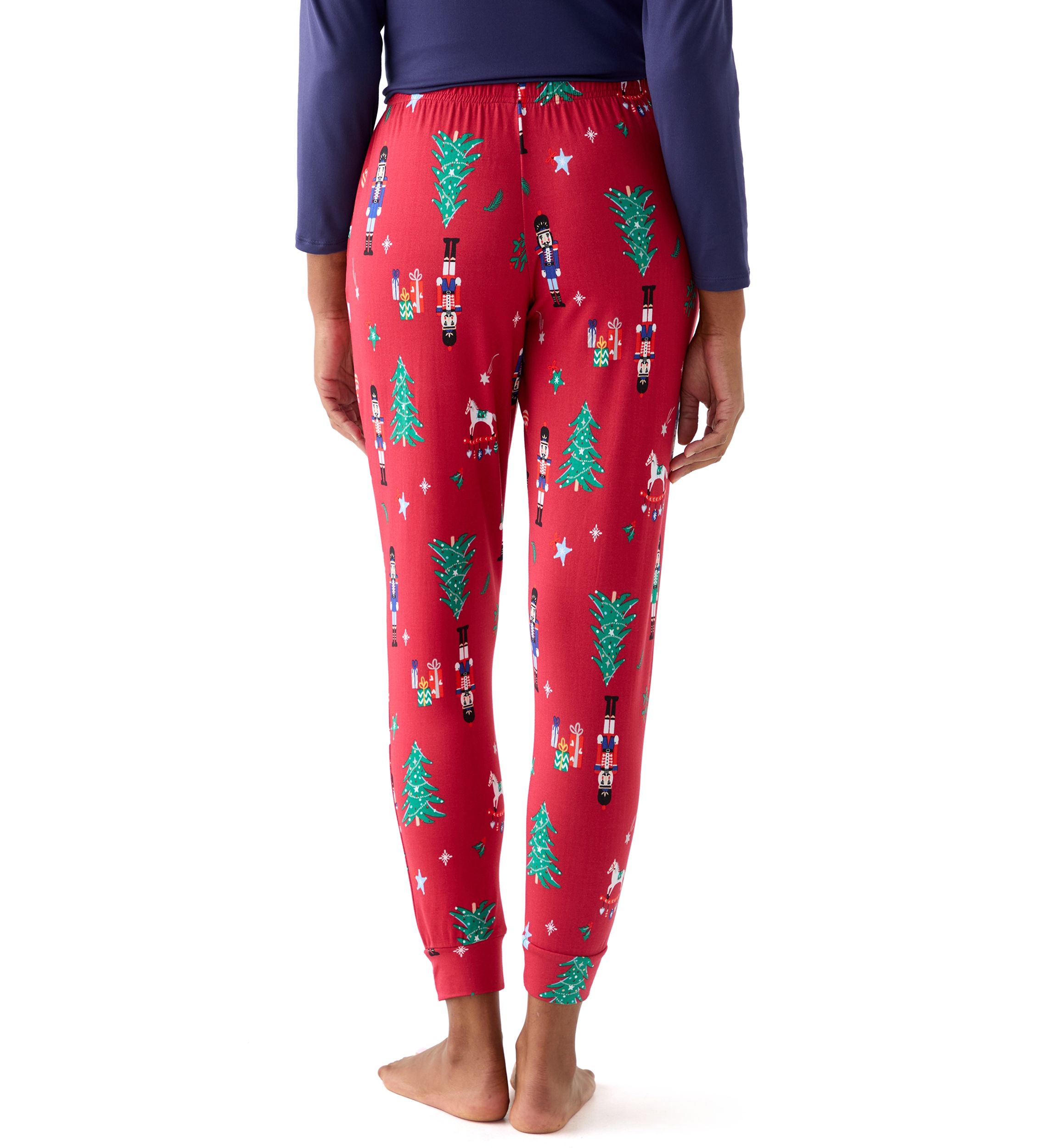 Womens Nutcracker Jogger Pajama Pants