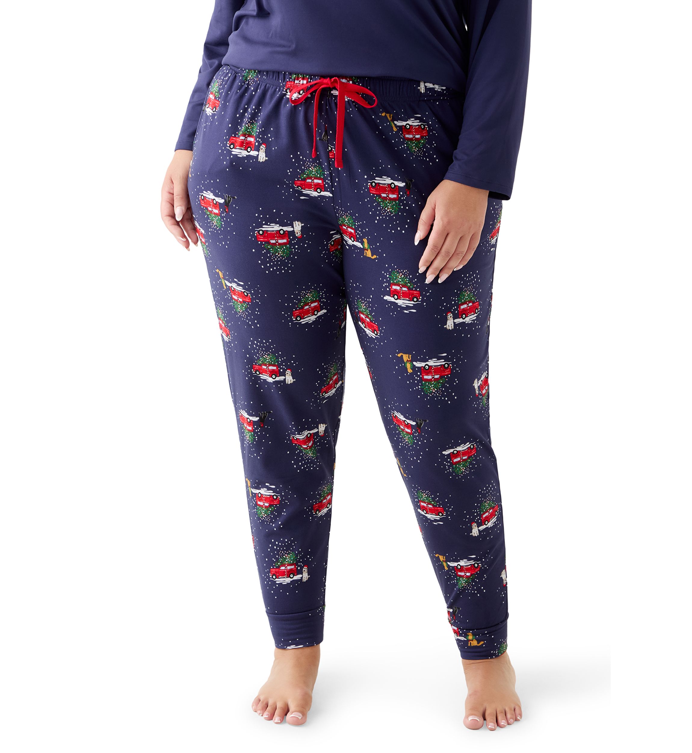 Plus Size Holiday Heritage Pajama Joggers