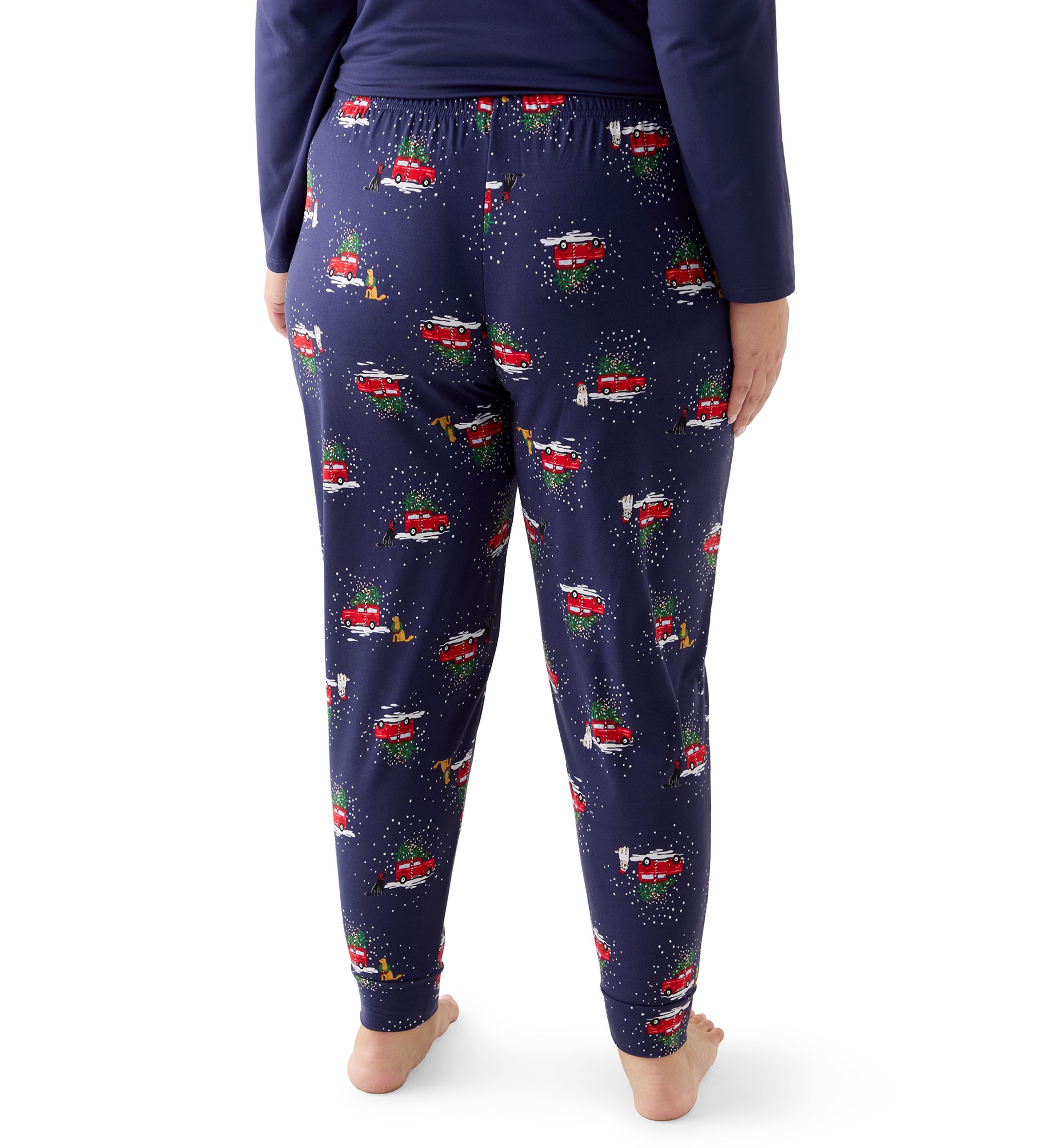 Plus Size Holiday Heritage Pajama Joggers