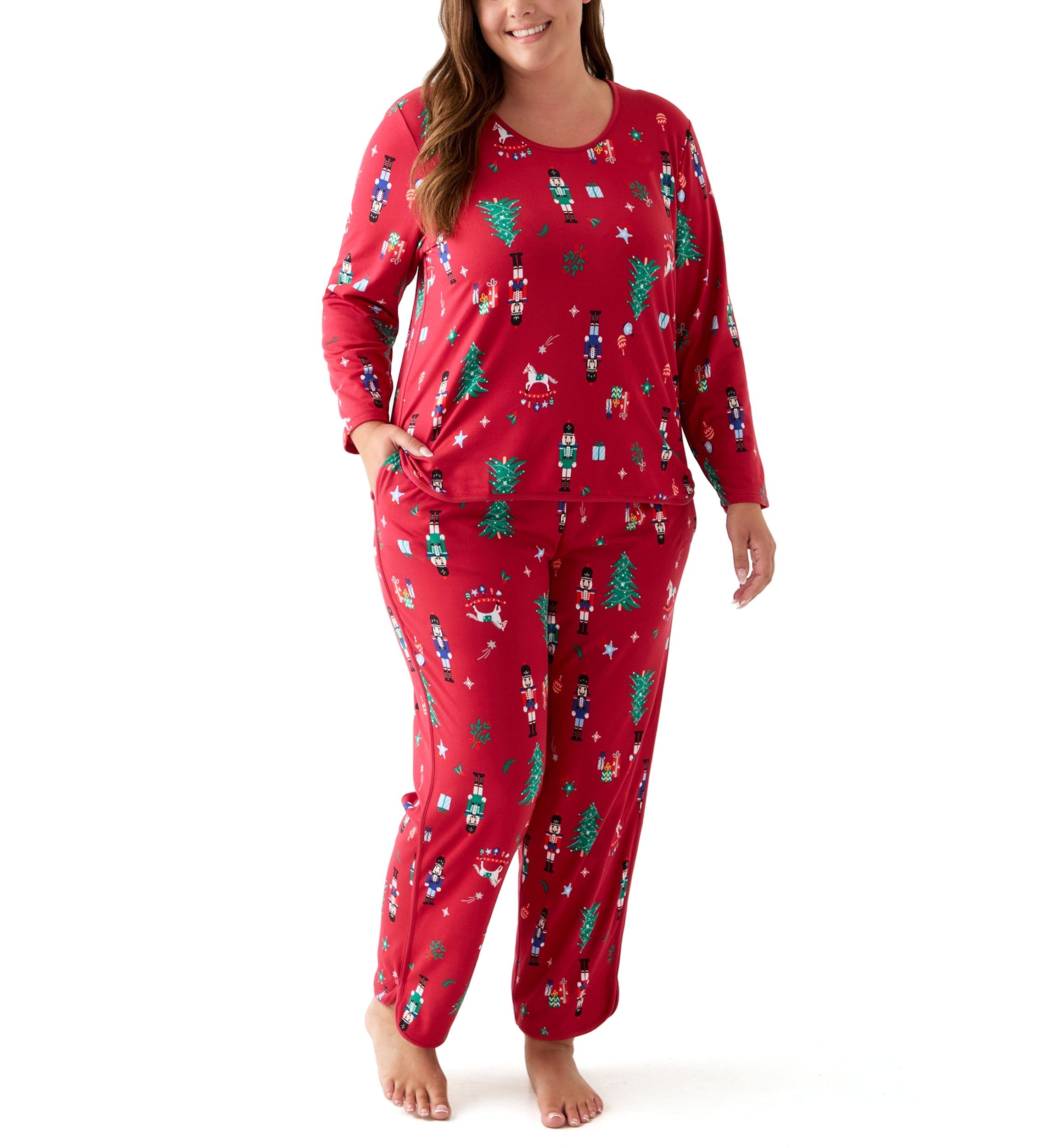 Plus Size Nutcracker Dreams Pajama Set 