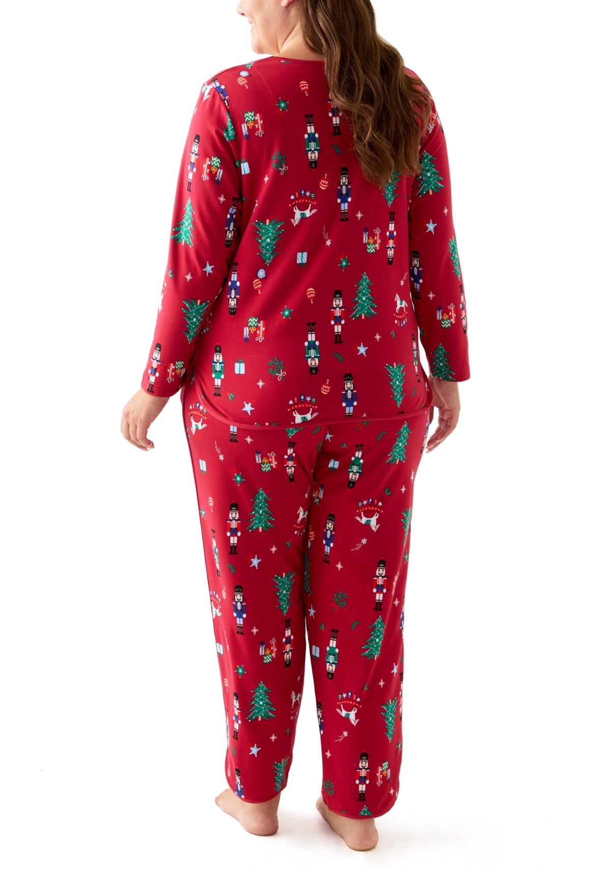 Plus Size Nutcracker Dreams Pajama Set 