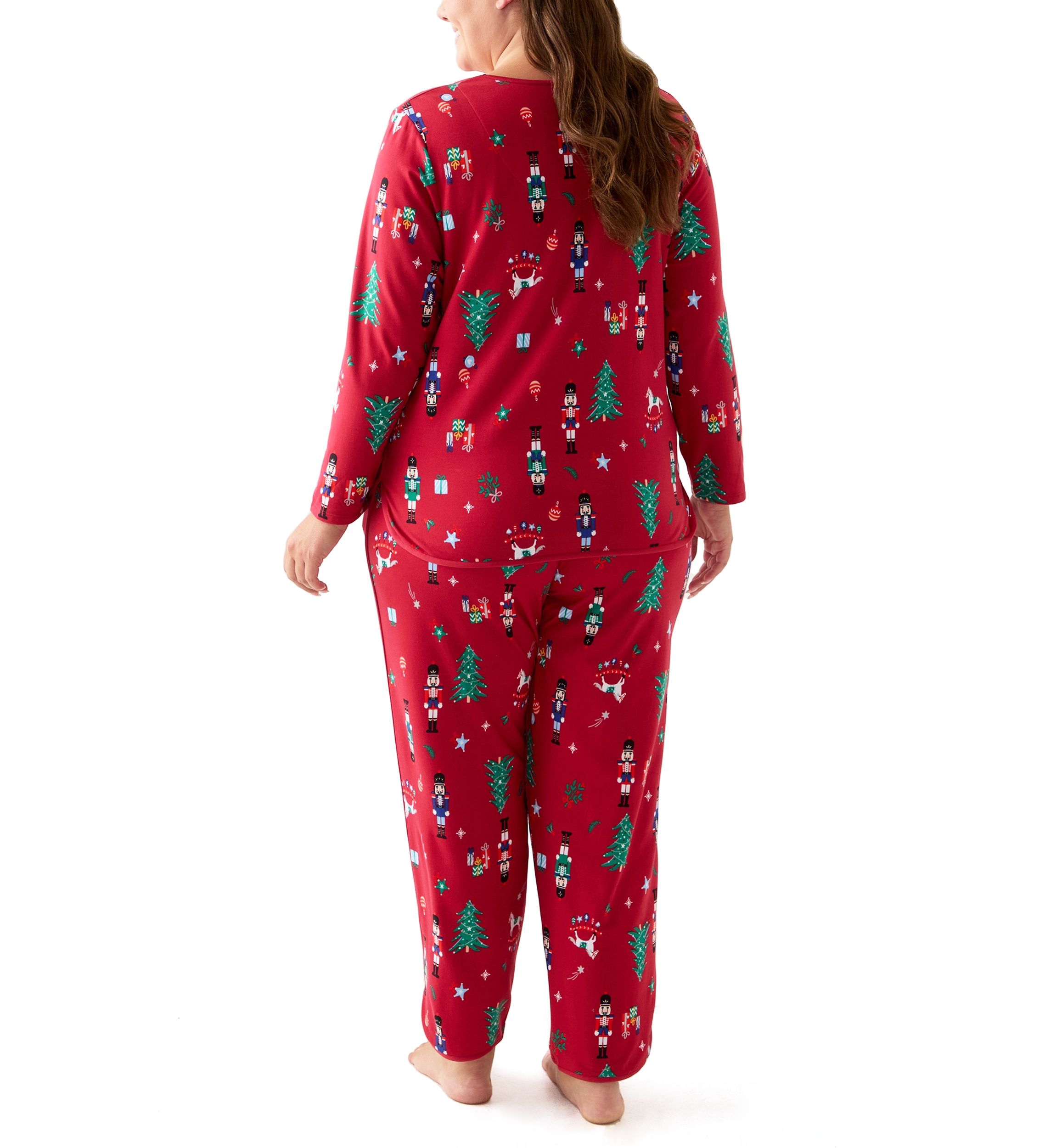 Plus Size Nutcracker Dreams Pajama Set 