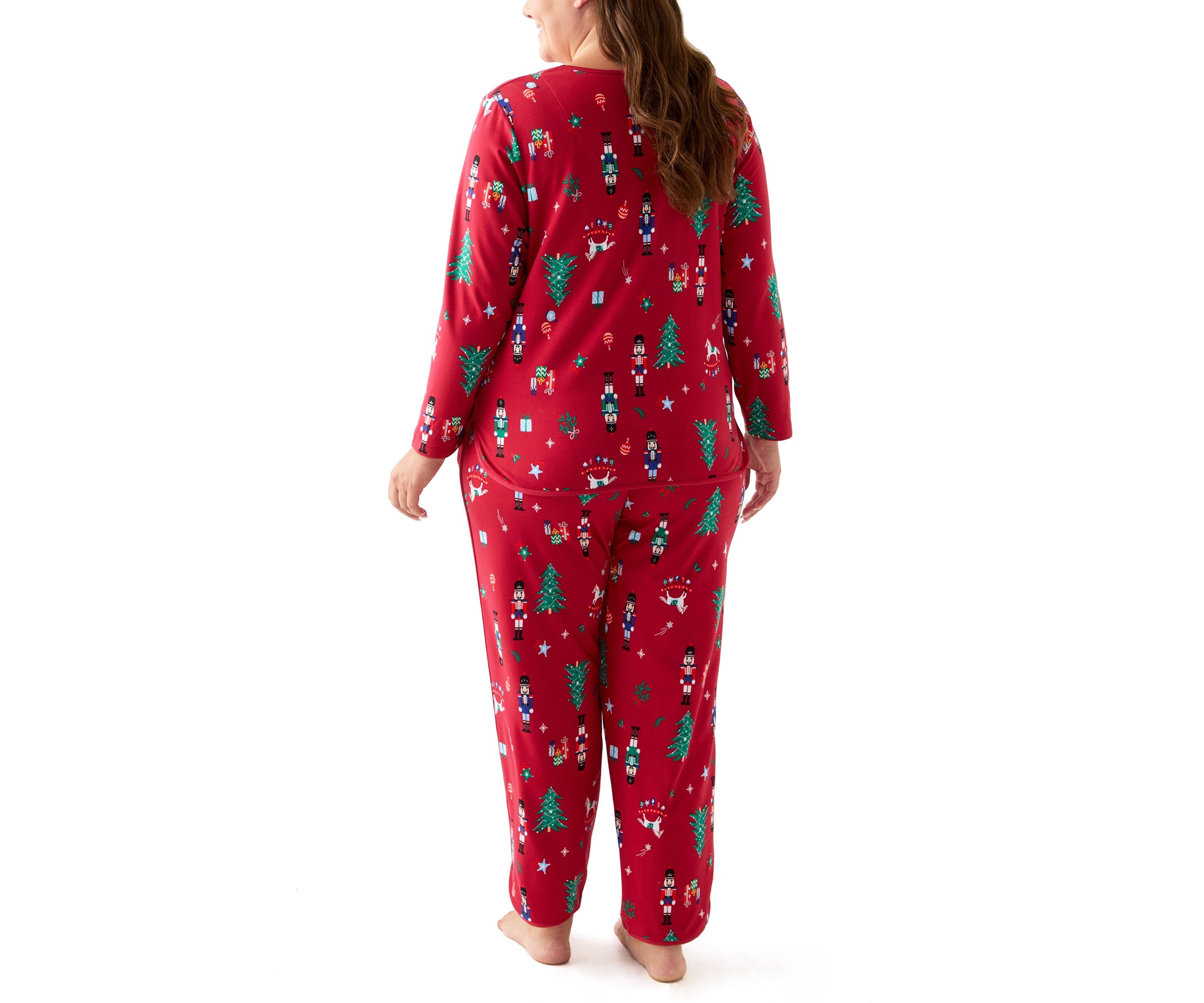 Plus Size Nutcracker Dreams Pajama Set 