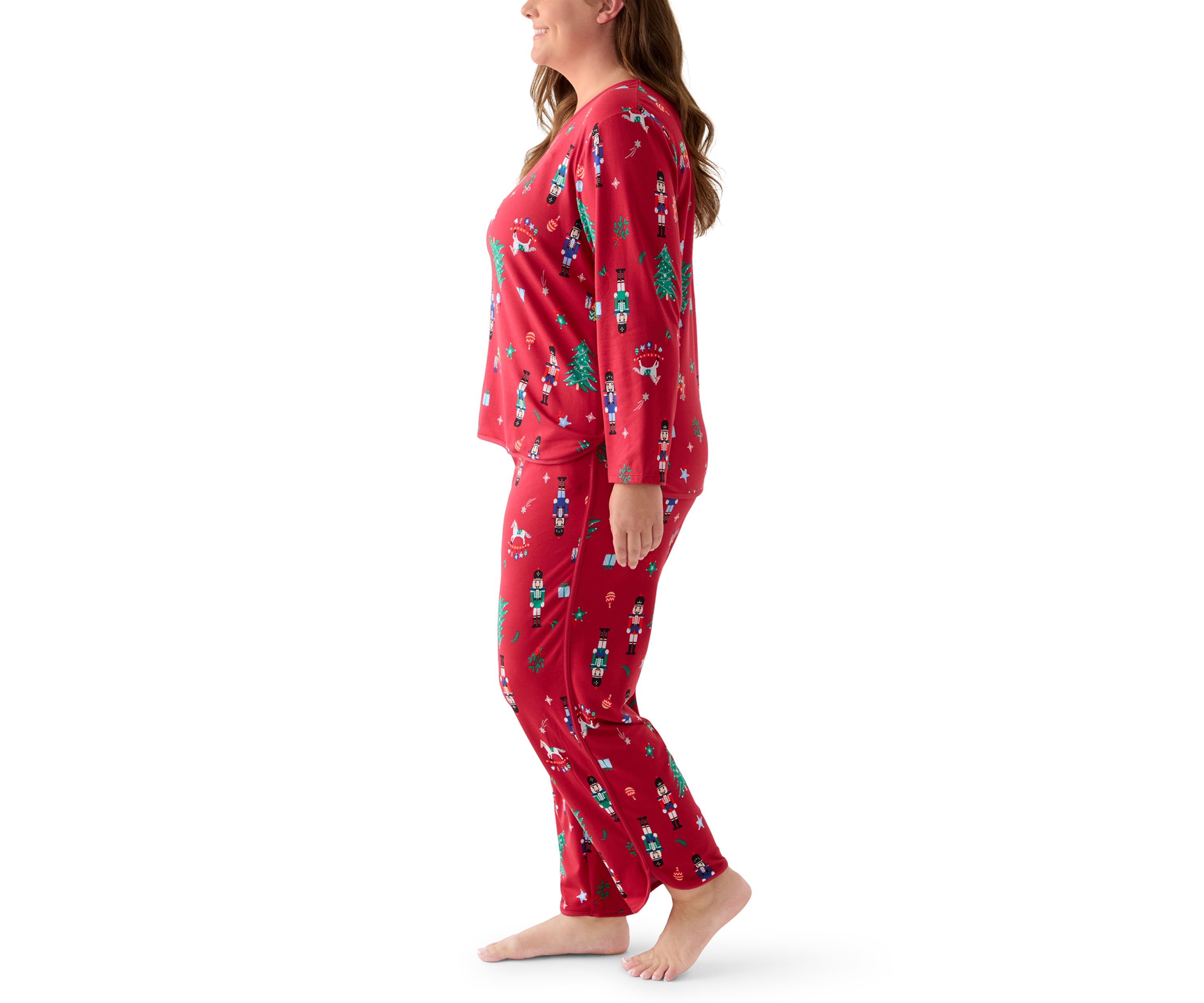 Plus Size Nutcracker Dreams Pajama Set 