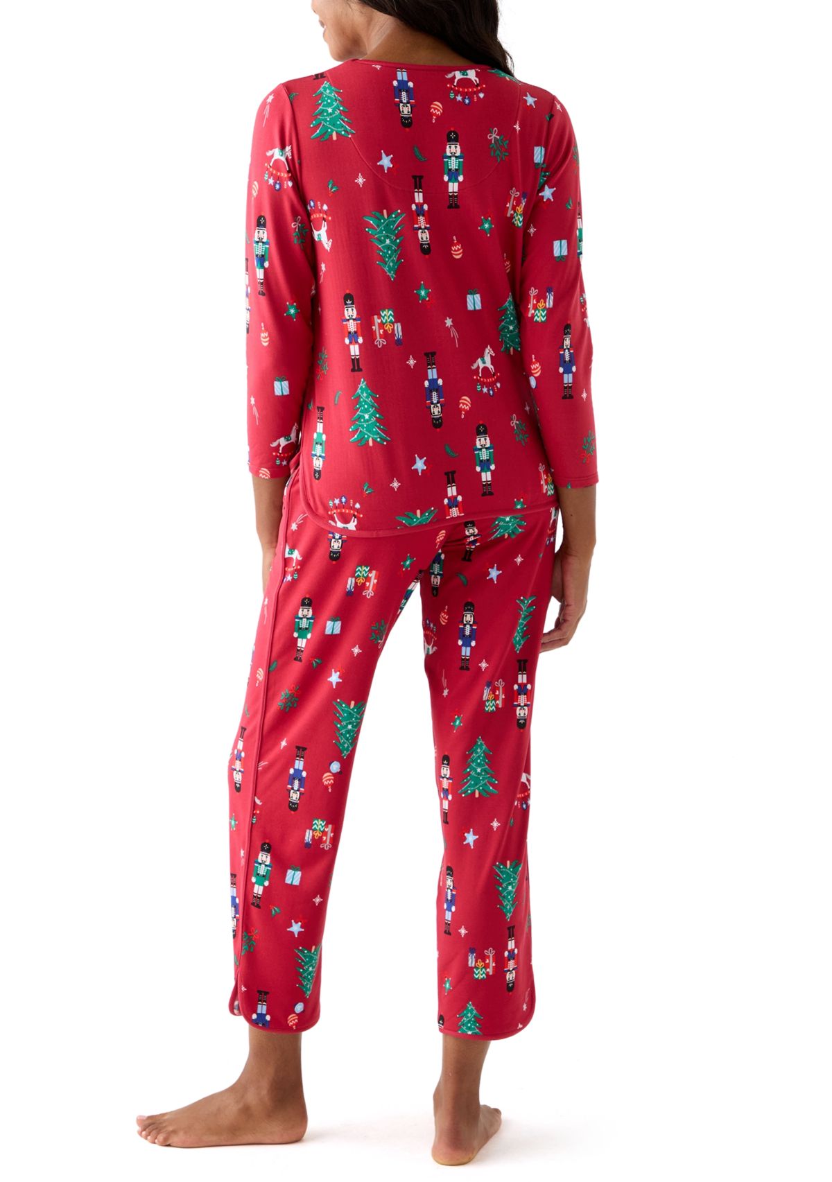   Womens Nutcracker Dreams Pajama Set 
