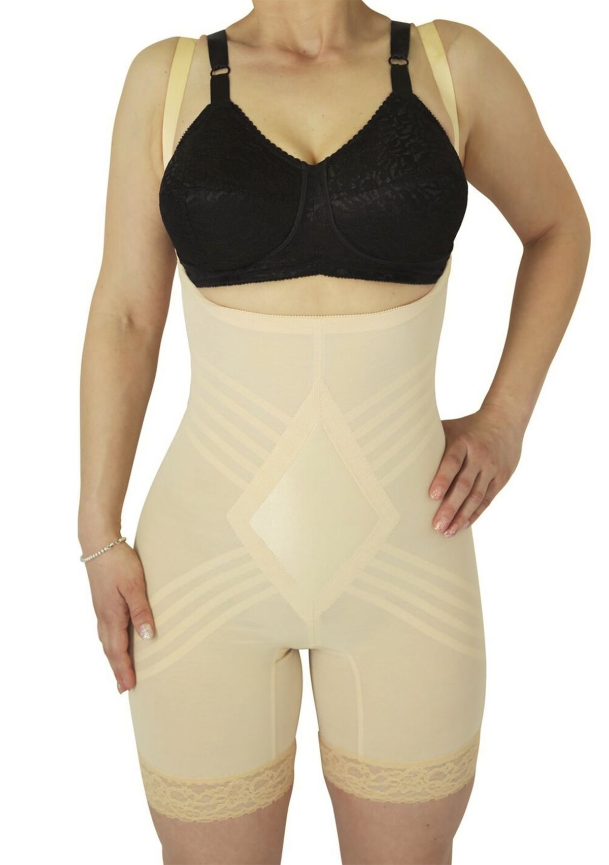 Wear Your Own Bra Body Briefer- Firm Shaping 