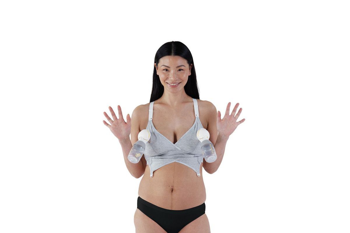 Original Organic Cotton Blend Pumping and Nursing Bra