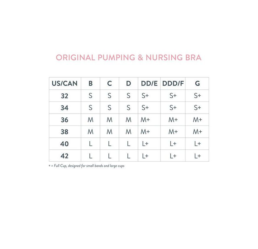 Original Organic Cotton Blend Pumping and Nursing Bra
