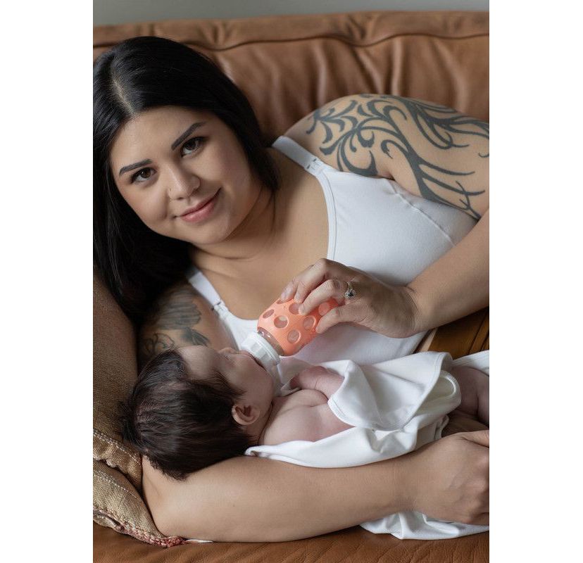 Original Organic Cotton Blend Extended Cup Maternity & Nursing Bra