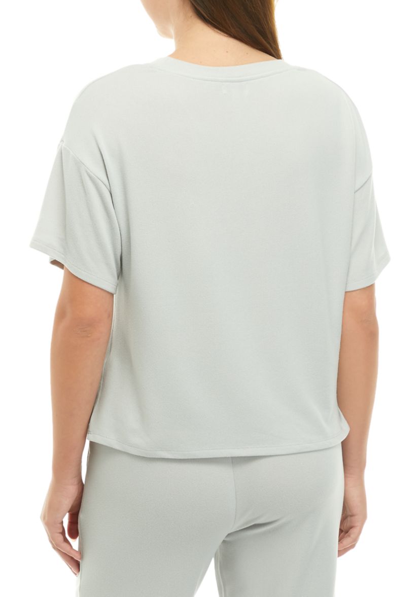 Ribbed Pocket Pajama T-Shirt