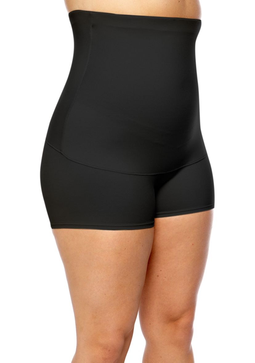 Plus Size Fat Free Dressing High-Waist Boyshort - 12107
